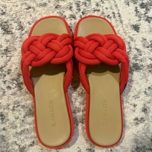 Rothy's The Summer Sandal - Red Hot